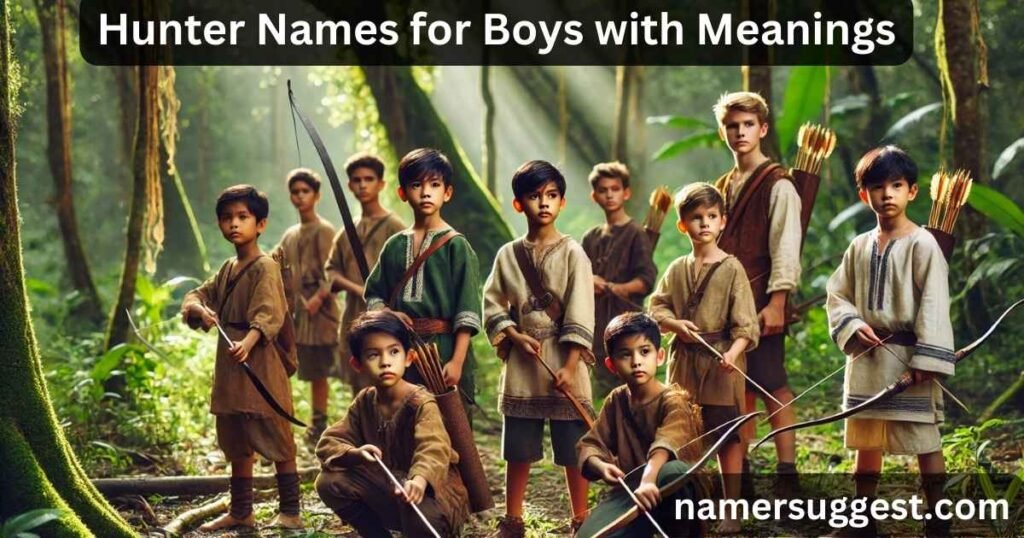 Hunter Names for Boys with Meanings