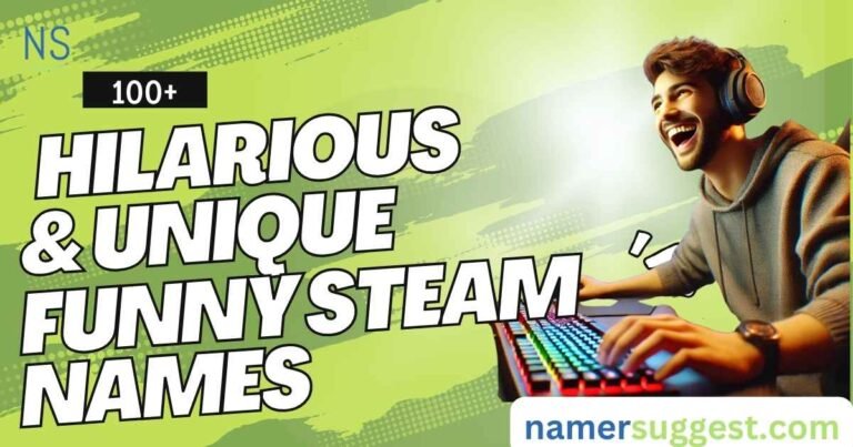 100+ Hilarious & Unique Funny Steam Names for Gaming Profile