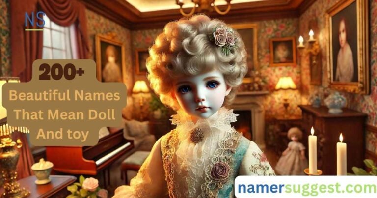 200+ Beautiful Names That Mean Doll And toy