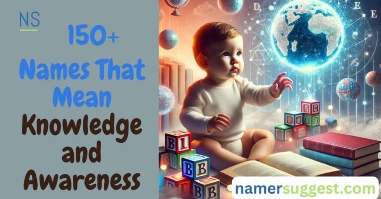 150+ Names That Mean Knowledge and Awareness