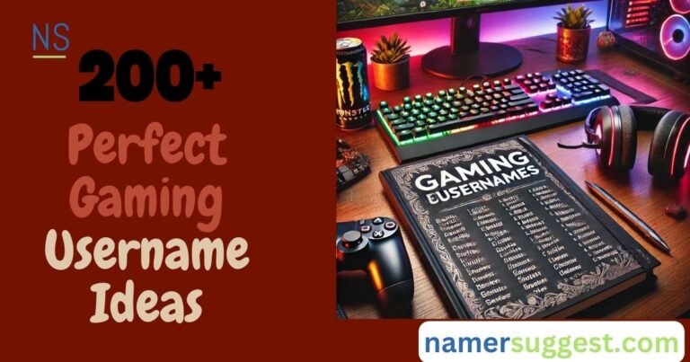 200+ Perfect Gaming Username Ideas