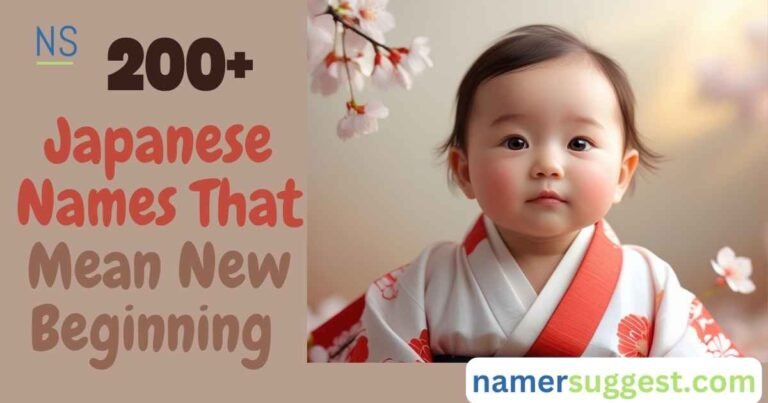 200+ Unique Japanese Names That Mean New Beginning