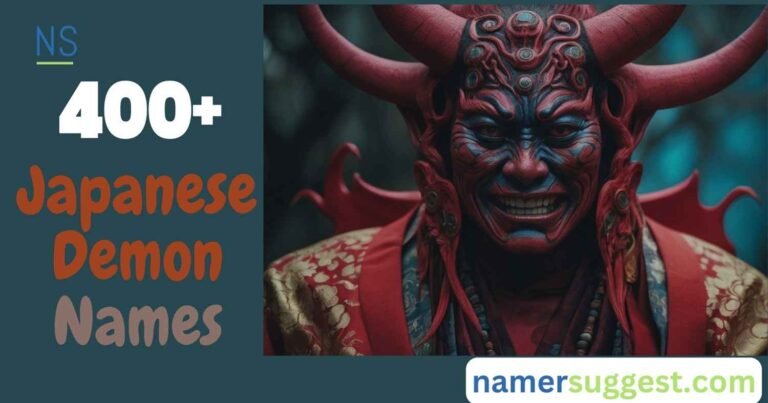 400+ Dark and Mysterious Japanese Demon Names to Fear