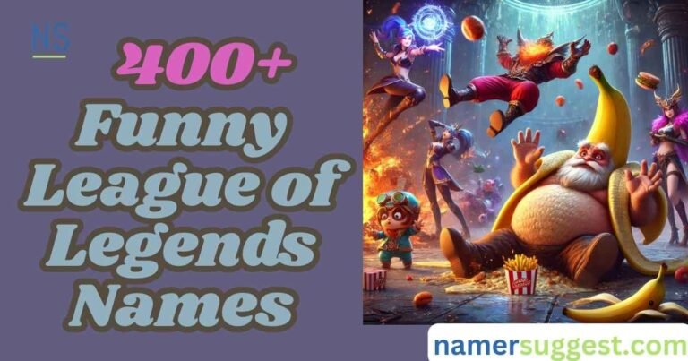 400+ Funny League of Legends Names Hilarious & Unique Picks