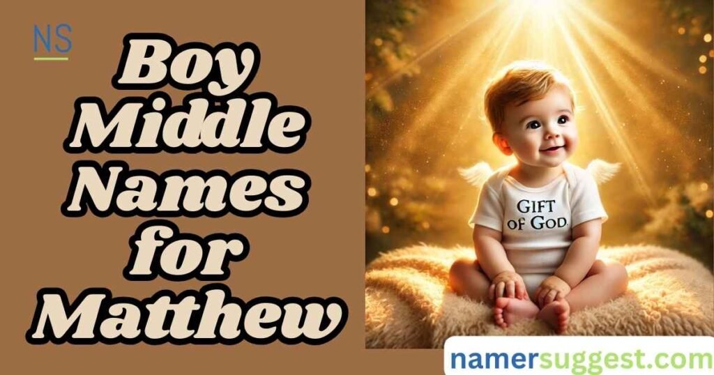 Boy Middle Names for Matthew