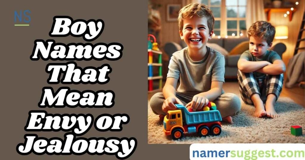 Boy Names That Mean Envy or Jealousy