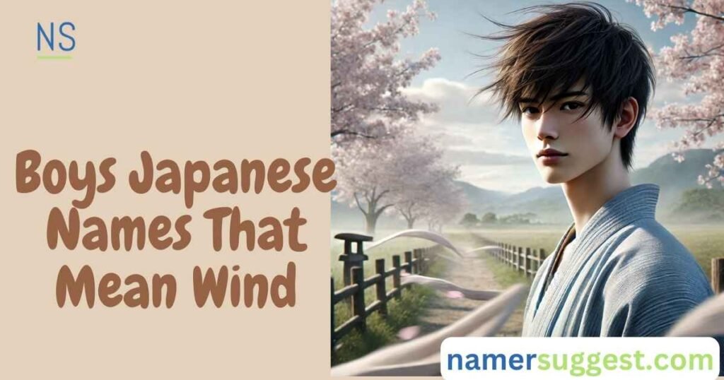 Boys Japanese Names That Mean Wind