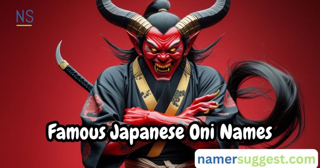 Famous Japanese Oni Names