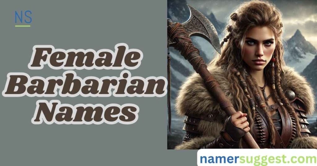 Female Barbarian Names