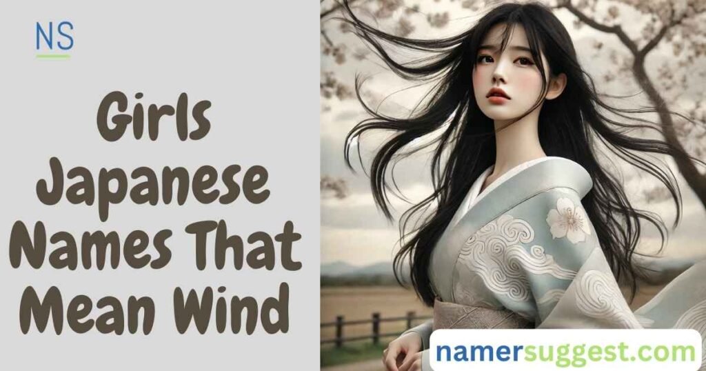 Girls Japanese Names That Mean Wind