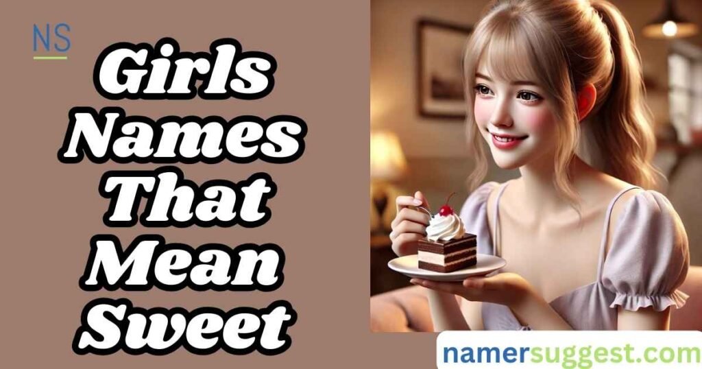 Girls Names That Mean Sweet