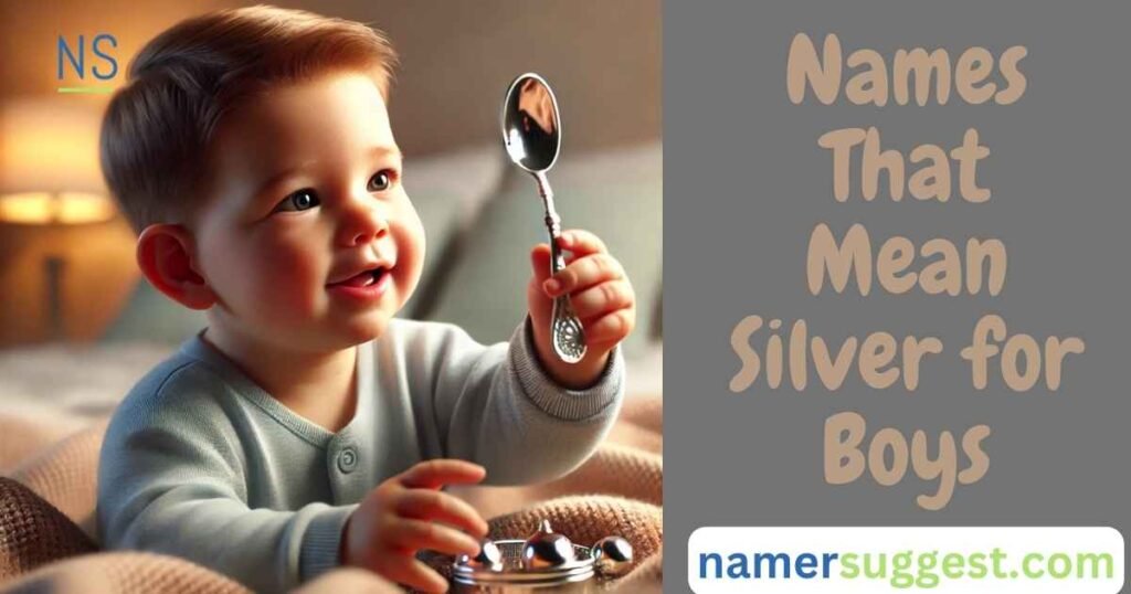 Names That Mean Silver for Boys