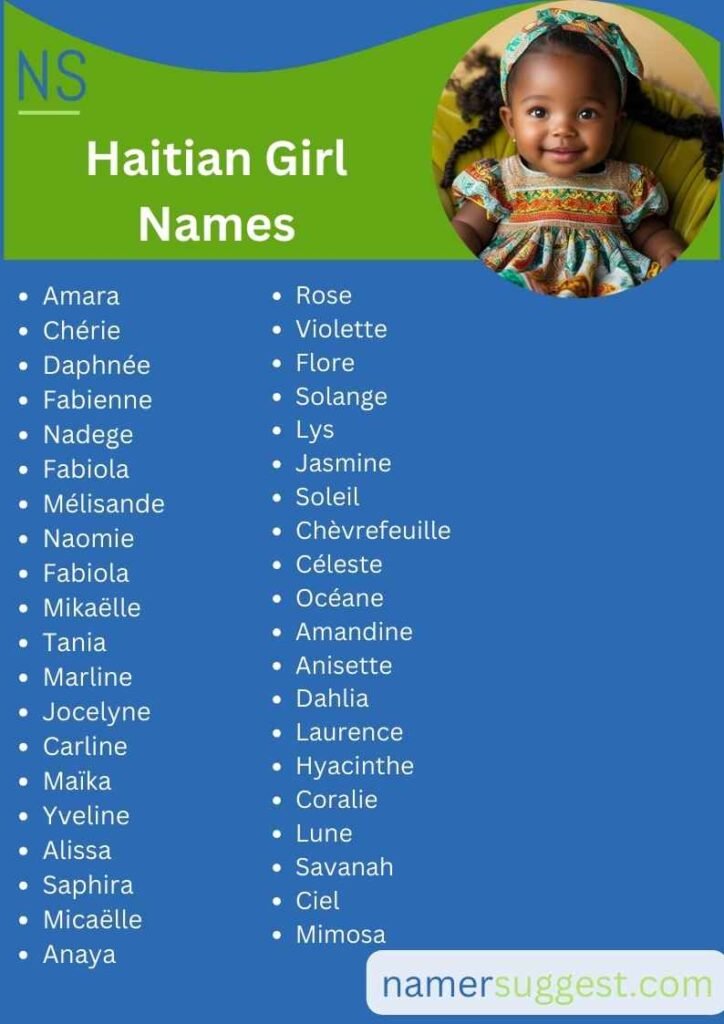 Top Picks for Haitian Girl Names